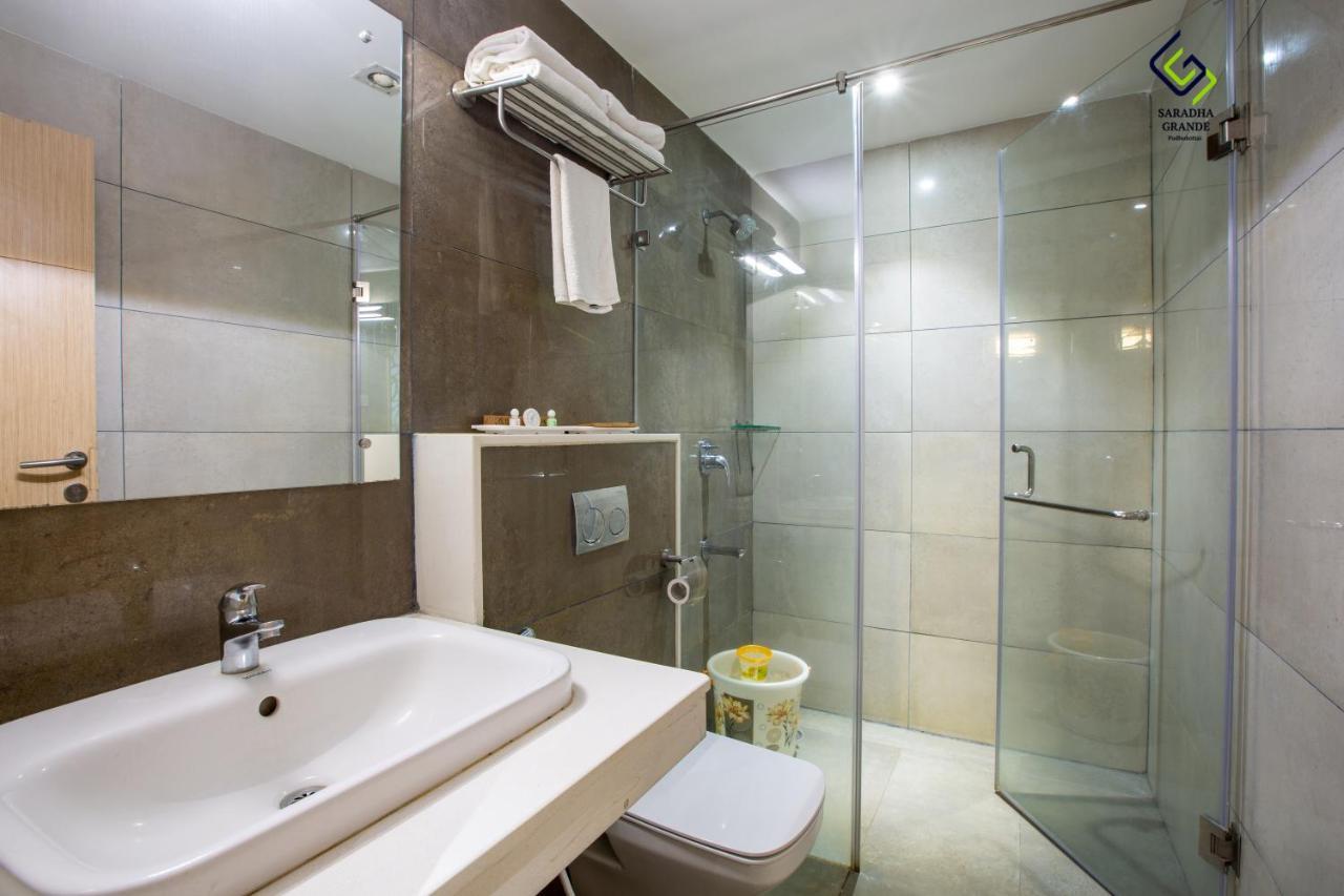 Hotel Saradha Grande Pudukkottai Kültér fotó