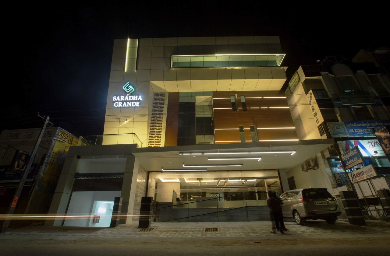 Hotel Saradha Grande Pudukkottai Kültér fotó